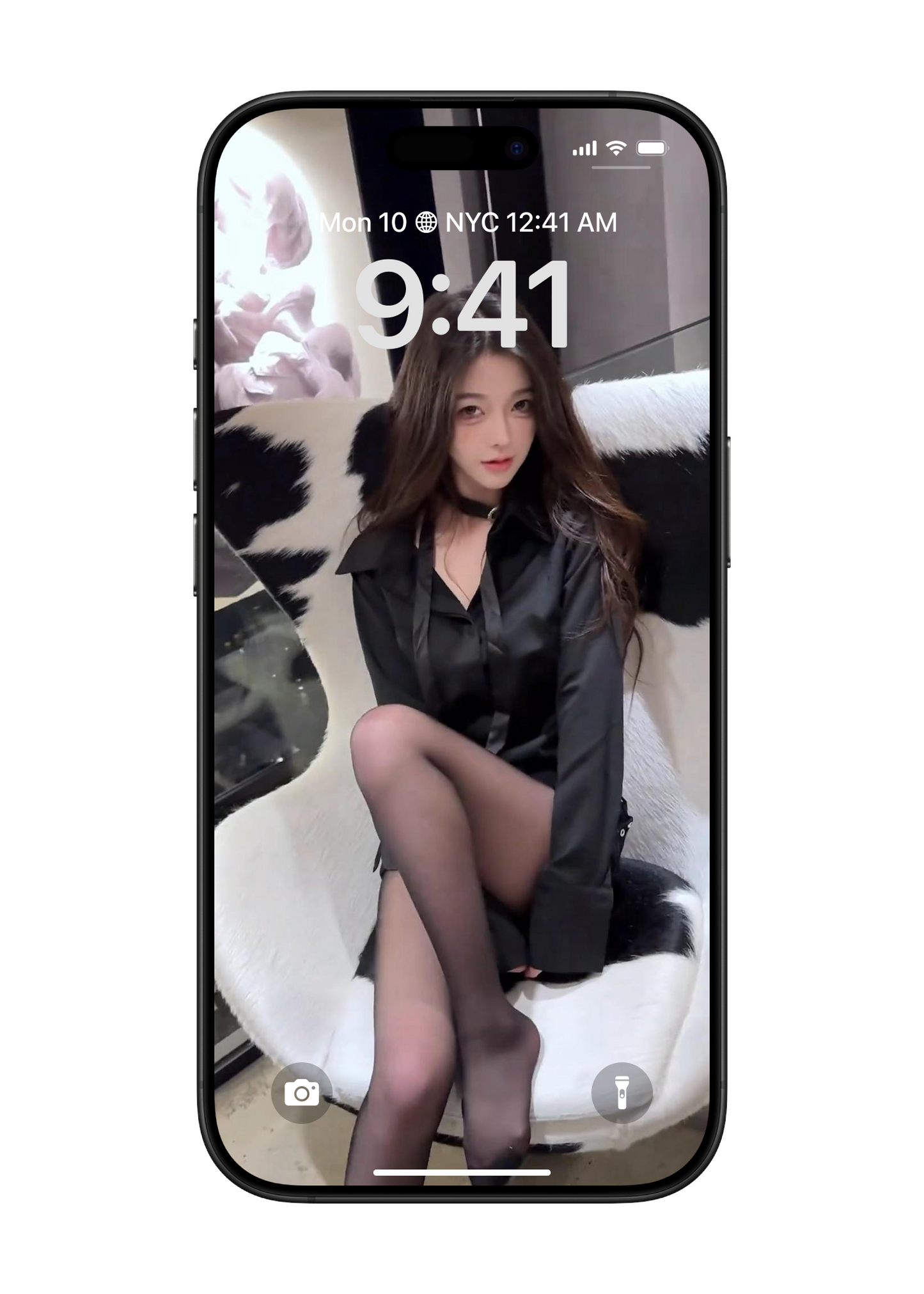 1 Girl Live Wallpaper 002