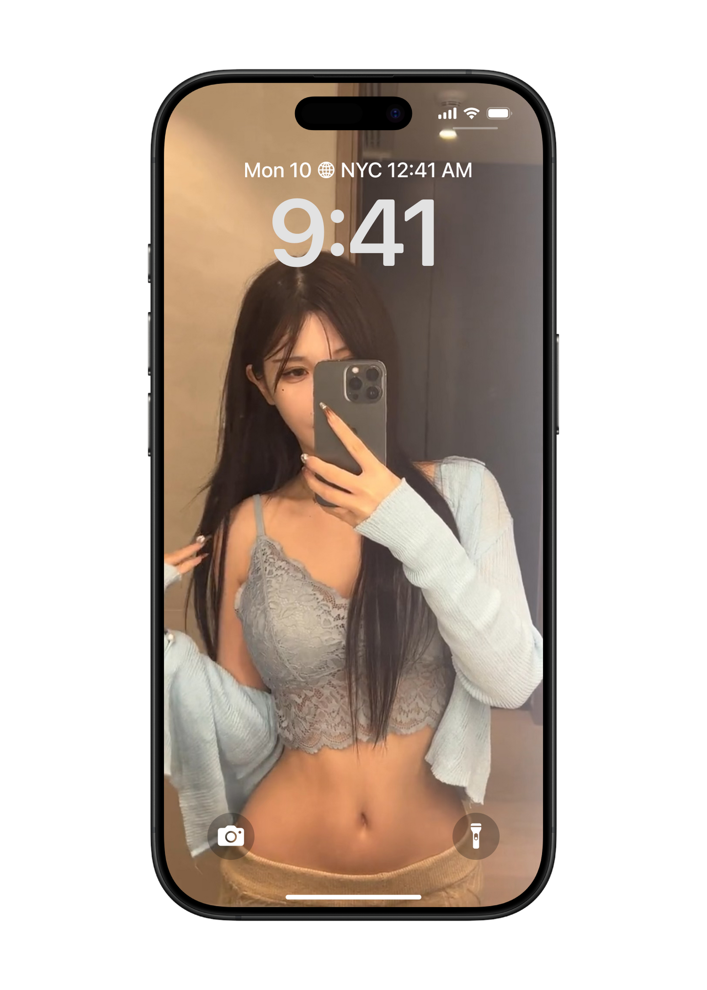 1 Girl Live Wallpaper 005