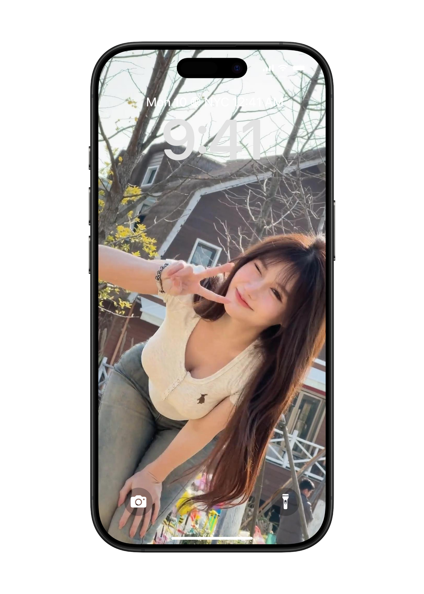 1 Girl Live Wallpaper 008